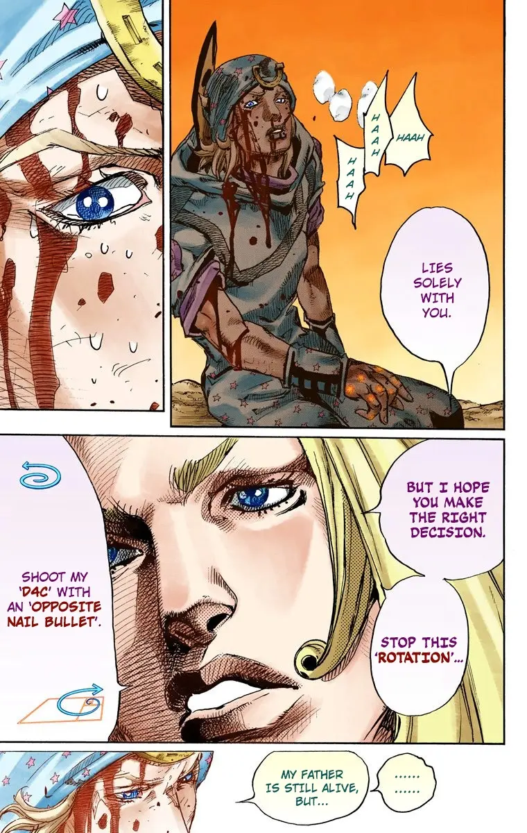 JoJo's Bizarre Adventure Steel Ball Run Colored Manga β Chapter 88 β Page 28