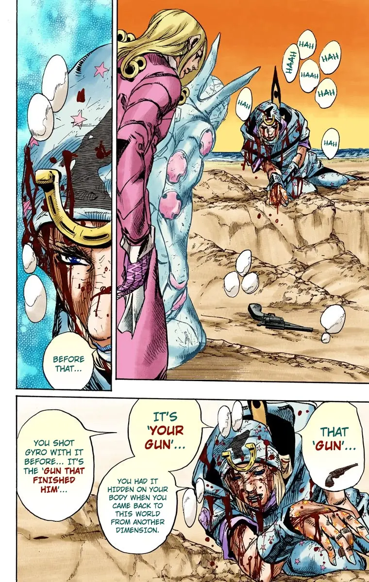 JoJo's Bizarre Adventure Steel Ball Run Colored Manga β Chapter 89 β Page 9