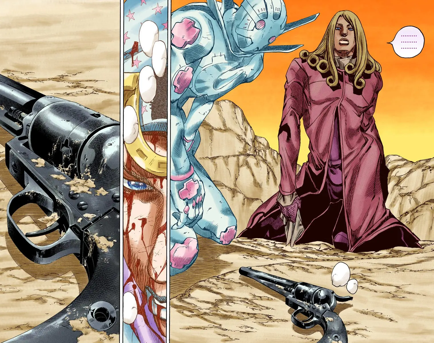 JoJo's Bizarre Adventure Steel Ball Run Colored Manga β Chapter 89 β Page 11
