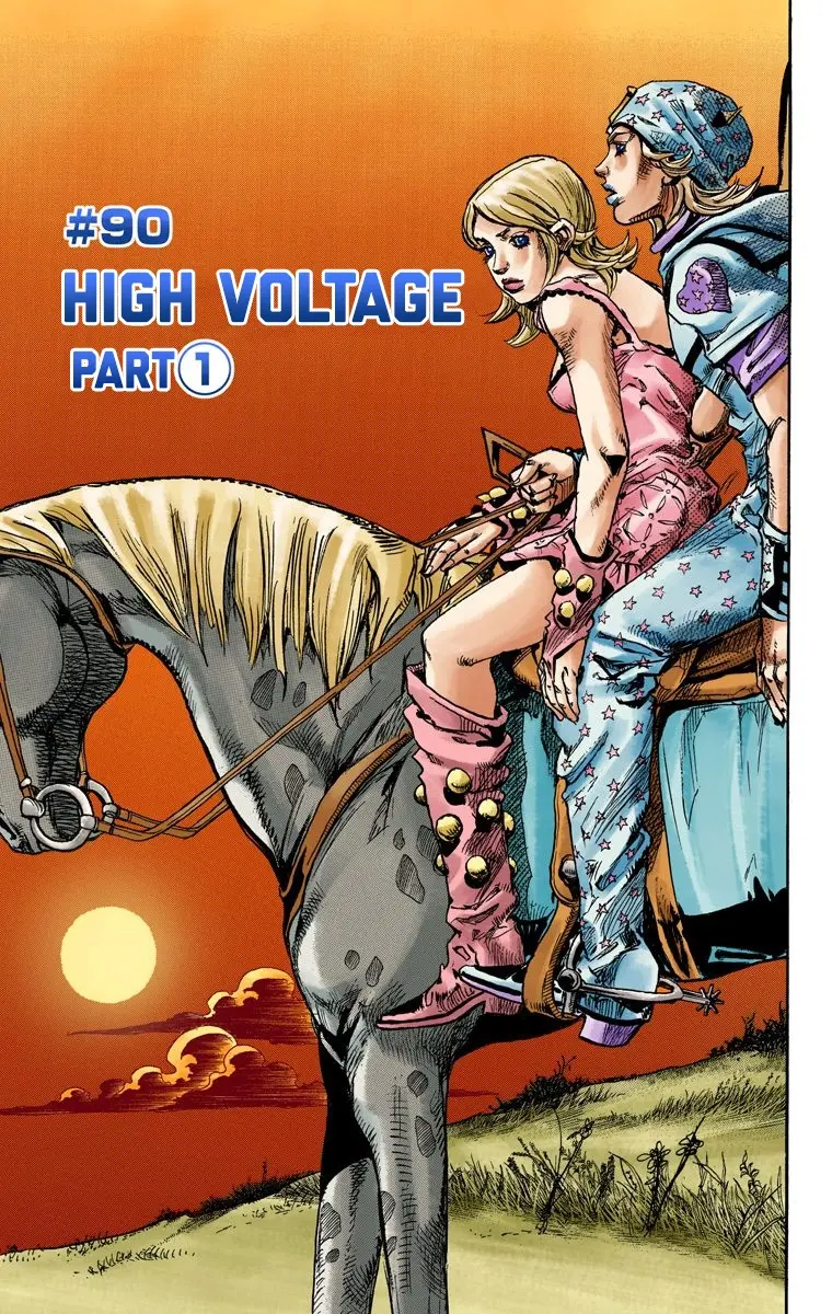 JoJo's Bizarre Adventure Steel Ball Run Colored Manga β Chapter 90 β Page 2