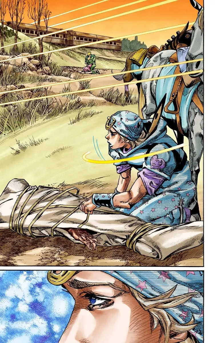 JoJo's Bizarre Adventure Steel Ball Run Colored Manga β Chapter 90 β Page 4