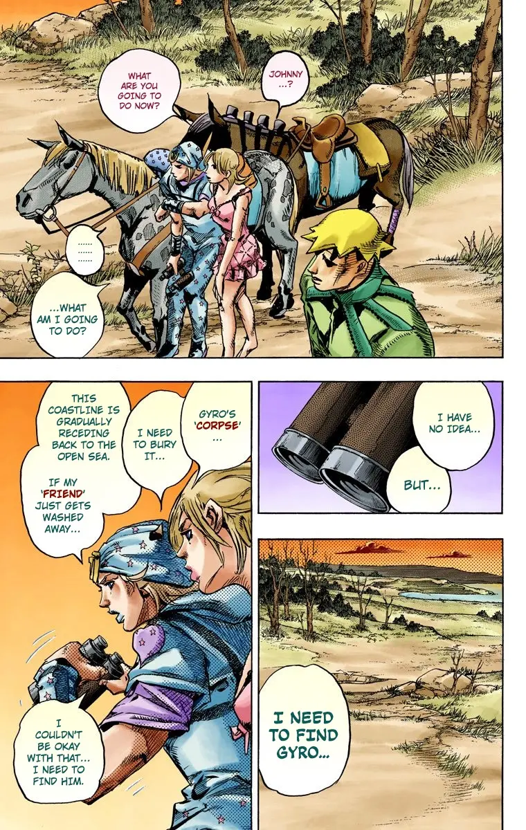 JoJo's Bizarre Adventure Steel Ball Run Colored Manga β Chapter 90 β Page 10
