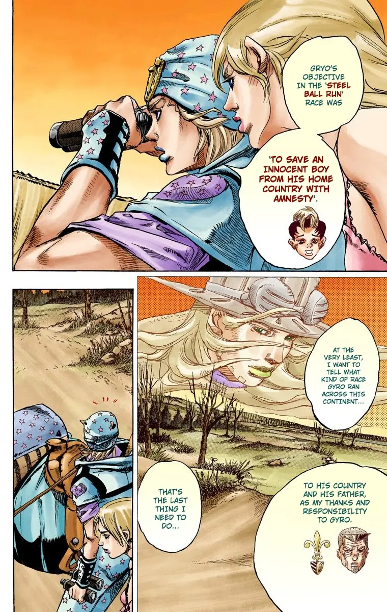 JoJo's Bizarre Adventure Steel Ball Run Colored Manga β Chapter 90 β Page 11