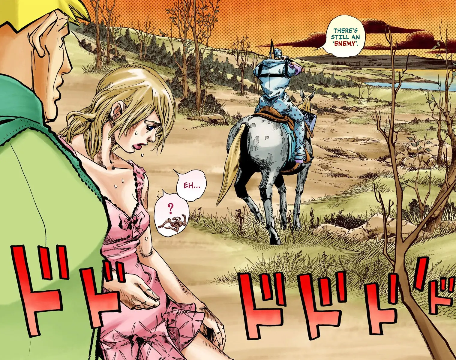 JoJo's Bizarre Adventure Steel Ball Run Colored Manga β Chapter 90 β Page 16