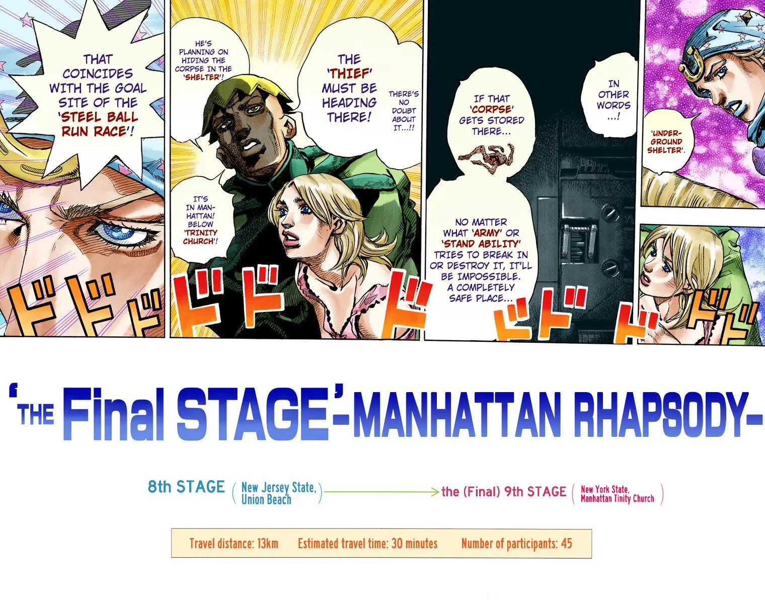 JoJo's Bizarre Adventure Steel Ball Run Colored Manga β Chapter 90 β Page 20