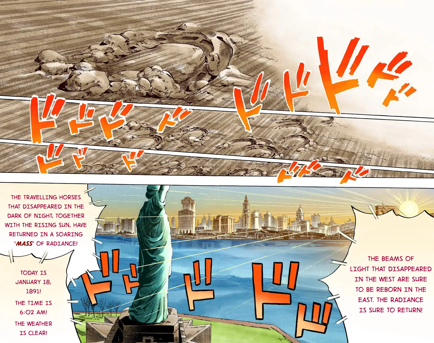 JoJo's Bizarre Adventure Steel Ball Run Colored Manga β Chapter 90 β Page 21