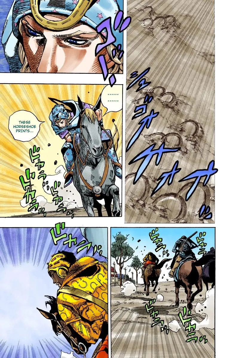 JoJo's Bizarre Adventure Steel Ball Run Colored Manga β Chapter 90 β Page 25