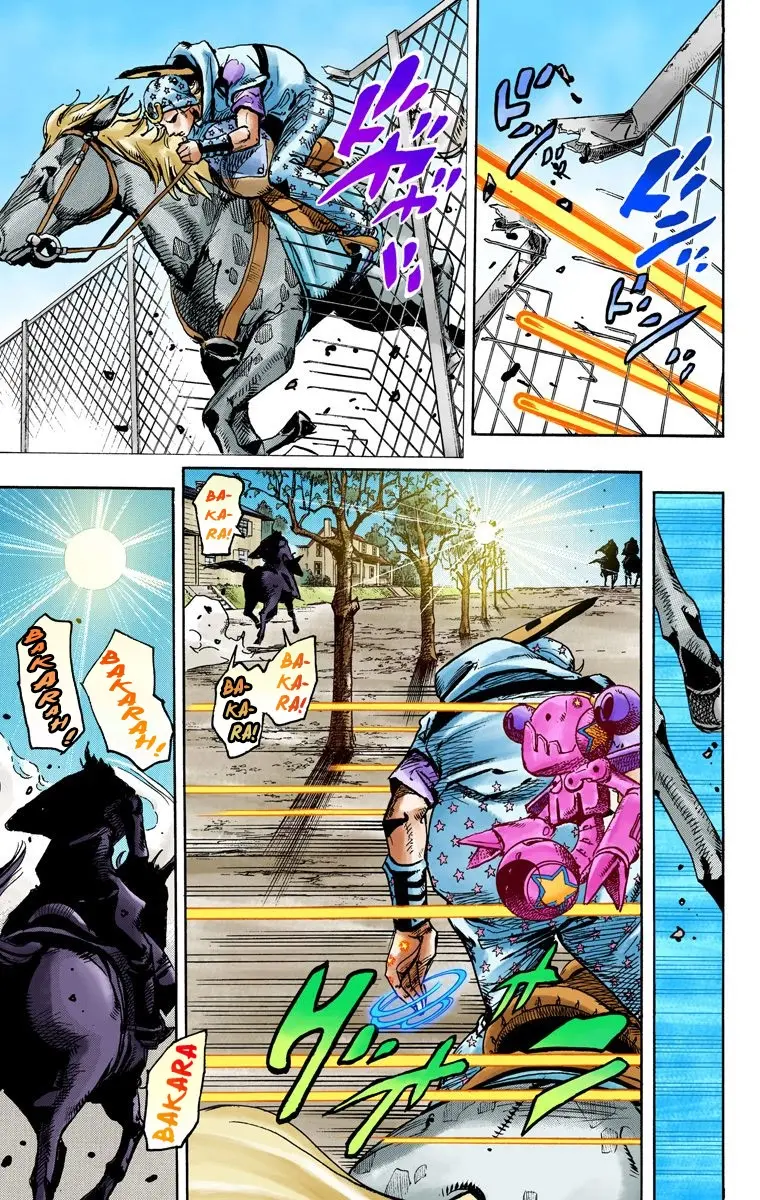 JoJo's Bizarre Adventure Steel Ball Run Colored Manga β Chapter 90 β Page 31