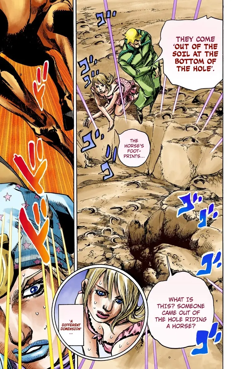 JoJo's Bizarre Adventure Steel Ball Run Colored Manga β Chapter 90 β Page 35