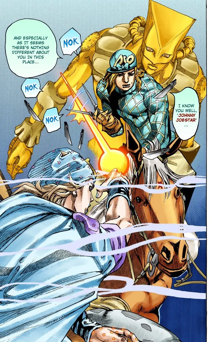 JoJo's Bizarre Adventure Steel Ball Run Colored Manga — Chapter 91 — Page 4