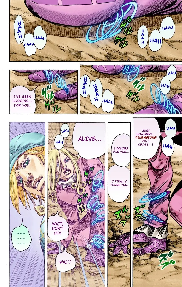 JoJo's Bizarre Adventure Steel Ball Run Colored Manga — Chapter 91 — Page 5
