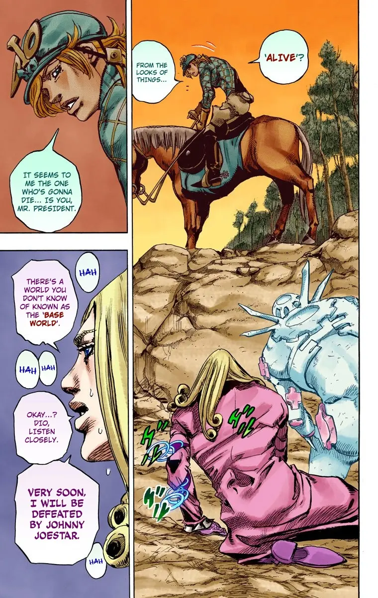 JoJo's Bizarre Adventure Steel Ball Run Colored Manga — Chapter 91 — Page 6