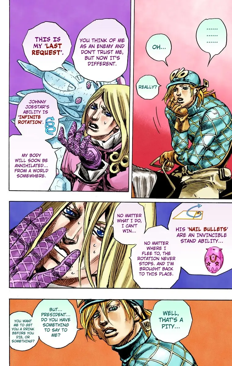 JoJo's Bizarre Adventure Steel Ball Run Colored Manga — Chapter 91 — Page 7