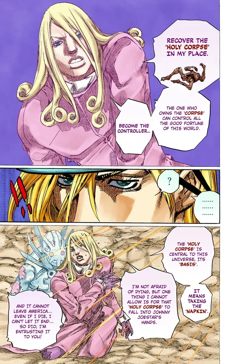 JoJo's Bizarre Adventure Steel Ball Run Colored Manga — Chapter 91 — Page 8