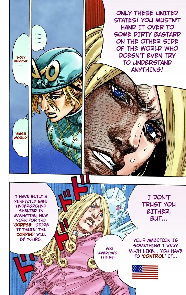 JoJo's Bizarre Adventure Steel Ball Run Colored Manga — Chapter 91 — Page 9