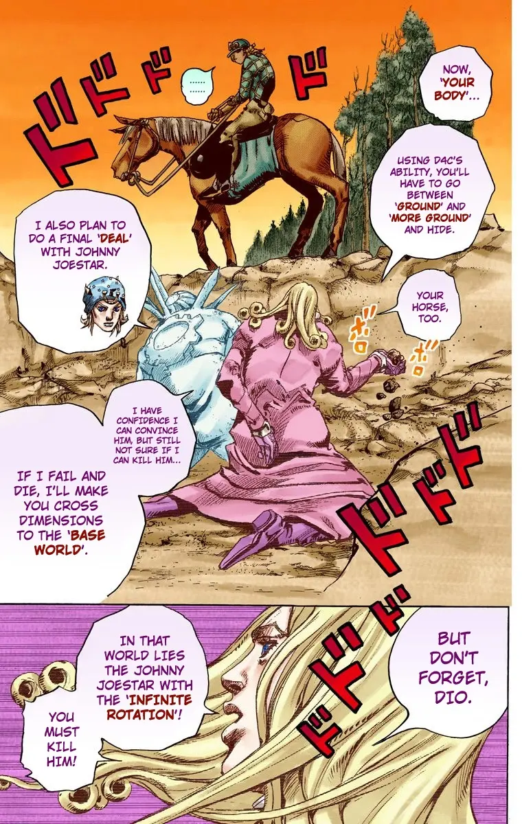 JoJo's Bizarre Adventure Steel Ball Run Colored Manga — Chapter 91 — Page 10