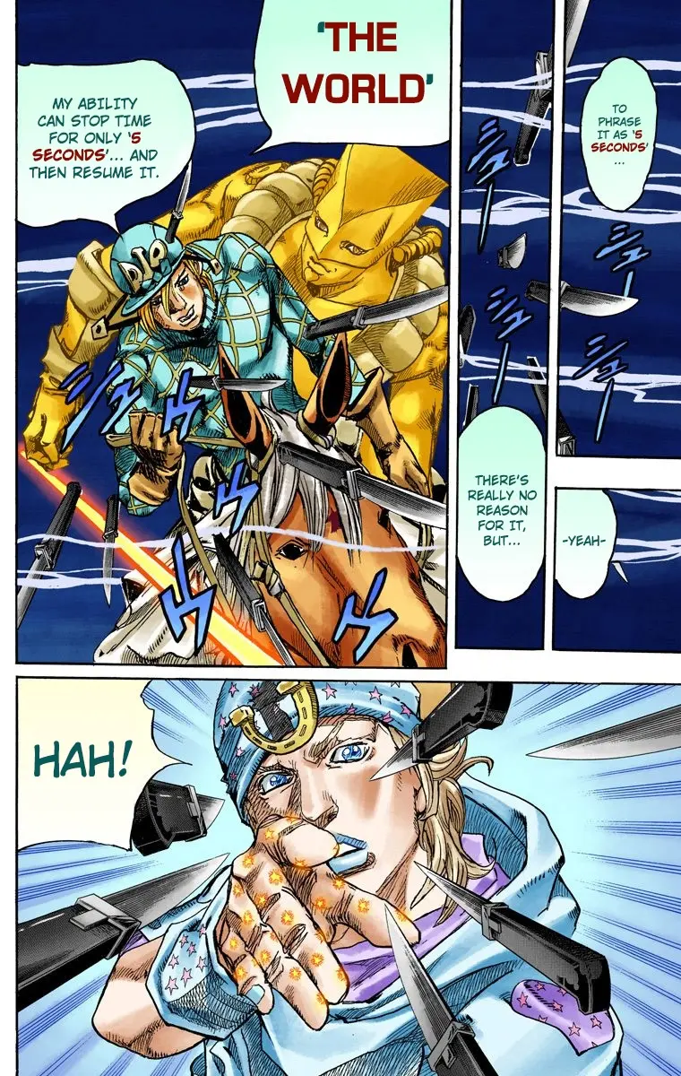 JoJo's Bizarre Adventure Steel Ball Run Colored Manga — Chapter 91 — Page 11