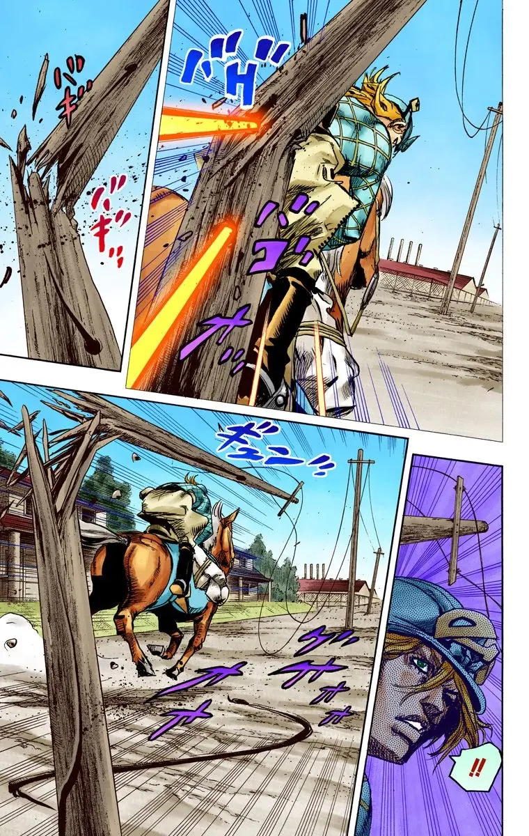 JoJo's Bizarre Adventure Steel Ball Run Colored Manga — Chapter 91 — Page 15