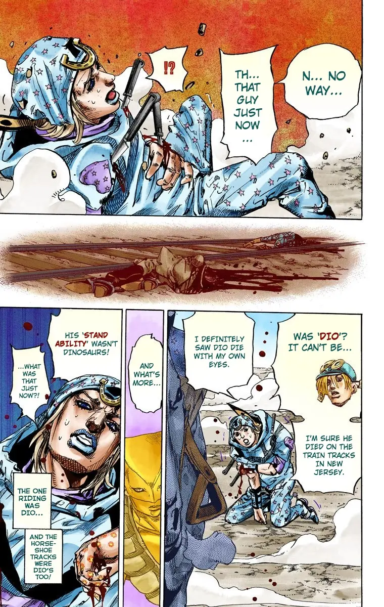 JoJo's Bizarre Adventure Steel Ball Run Colored Manga — Chapter 91 — Page 18