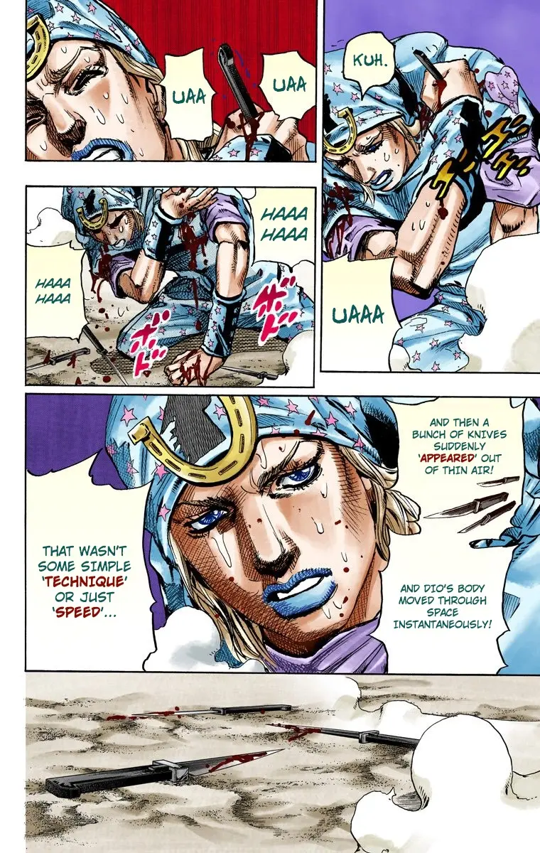 JoJo's Bizarre Adventure Steel Ball Run Colored Manga — Chapter 91 — Page 19