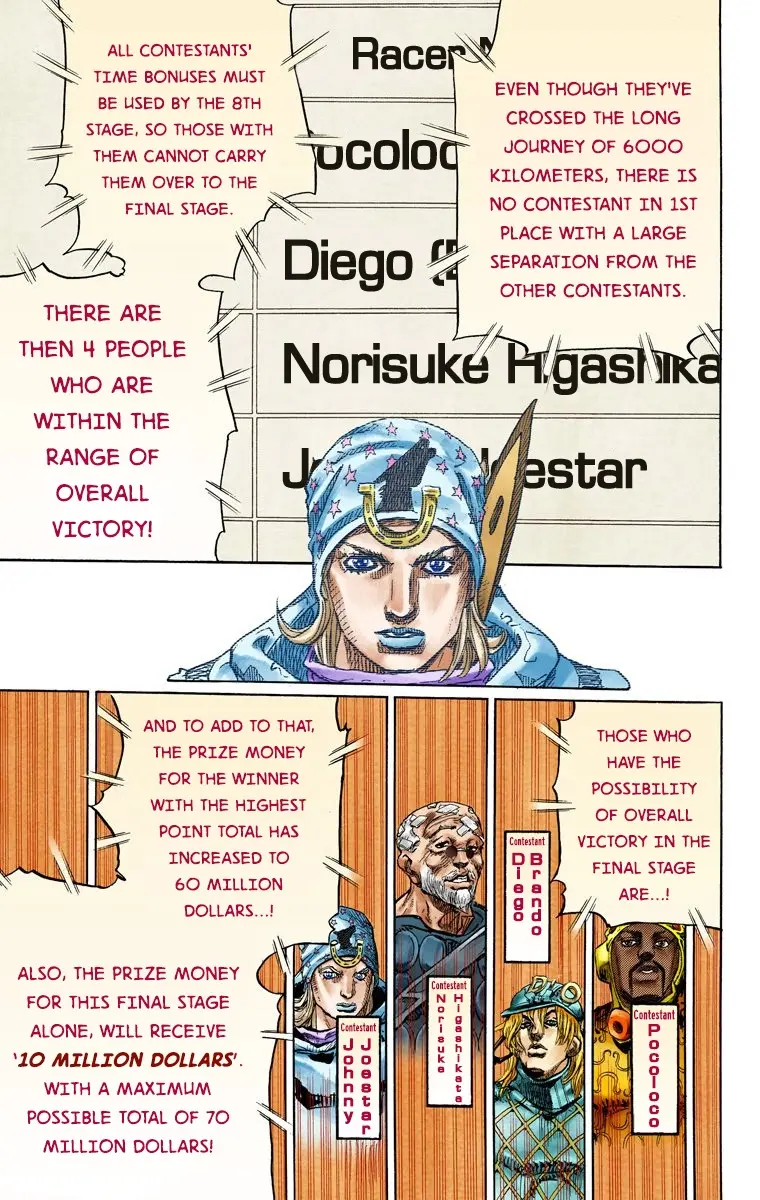 JoJo's Bizarre Adventure Steel Ball Run Colored Manga — Chapter 91 — Page 25