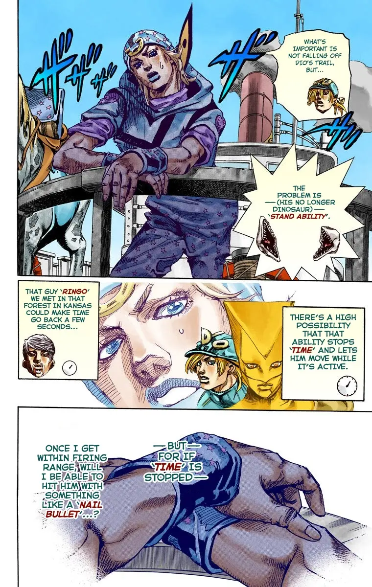 JoJo's Bizarre Adventure Steel Ball Run Colored Manga — Chapter 91 — Page 28