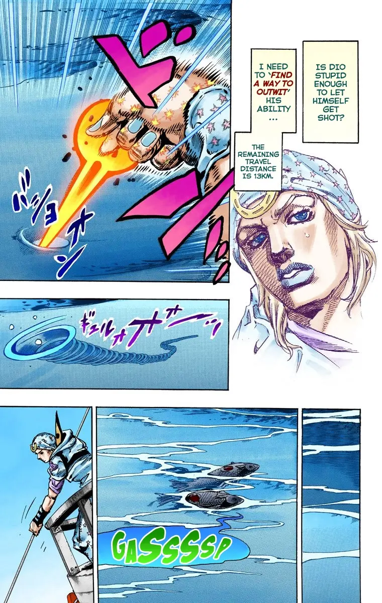 JoJo's Bizarre Adventure Steel Ball Run Colored Manga — Chapter 91 — Page 29
