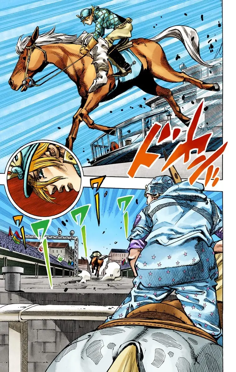 JoJo's Bizarre Adventure Steel Ball Run Colored Manga — Chapter 91 — Page 31