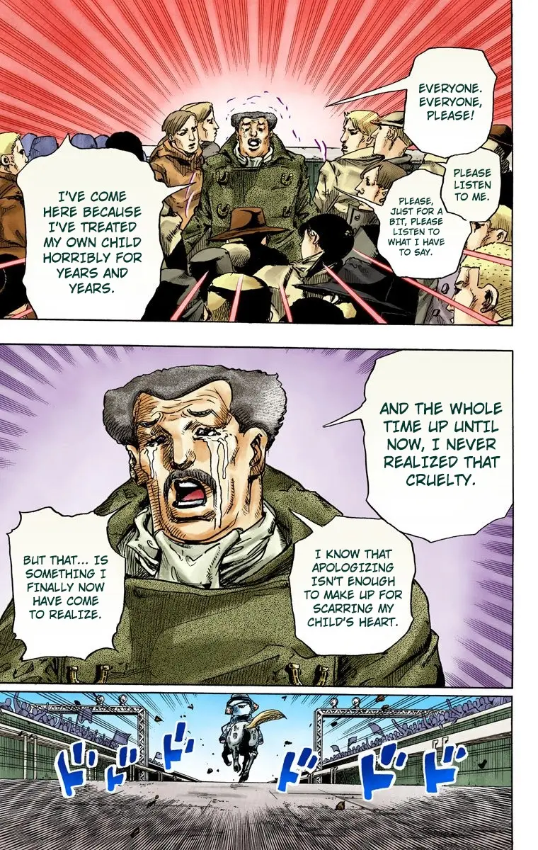 JoJo's Bizarre Adventure Steel Ball Run Colored Manga — Chapter 91 — Page 36
