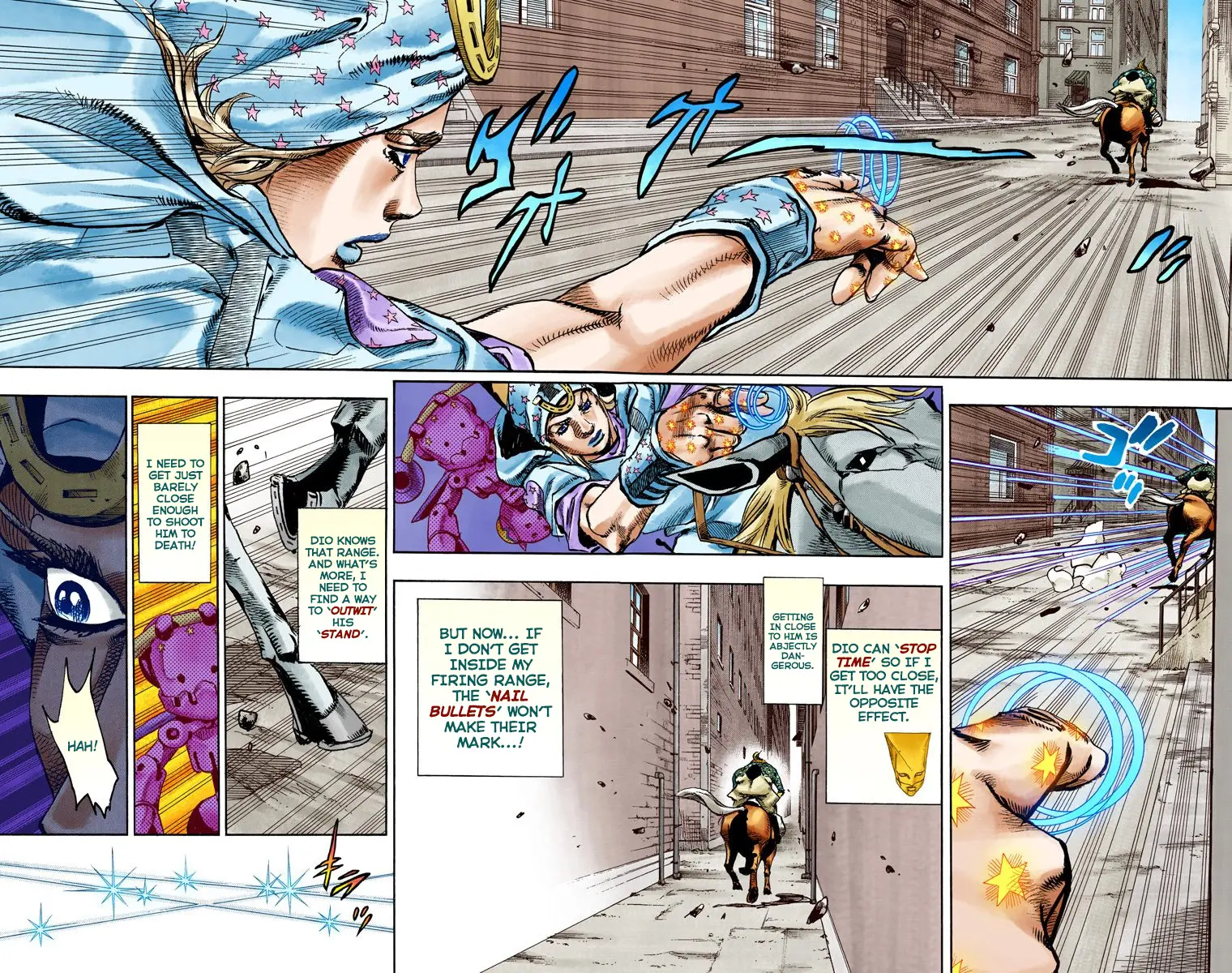 JoJo's Bizarre Adventure Steel Ball Run Colored Manga — Chapter 91 — Page 39