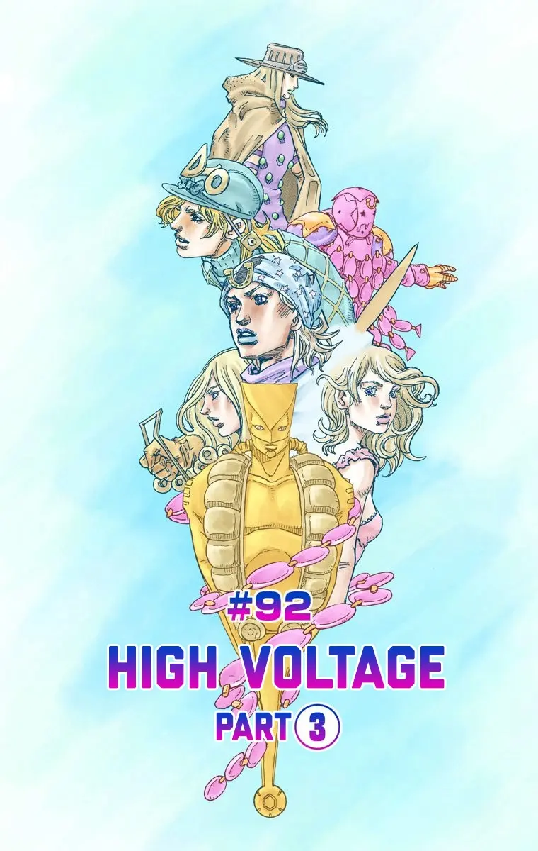 JoJo's Bizarre Adventure Steel Ball Run Colored Manga β Chapter 92 β Page 3