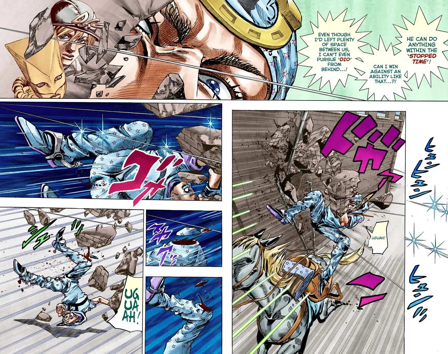 JoJo's Bizarre Adventure Steel Ball Run Colored Manga β Chapter 92 β Page 4