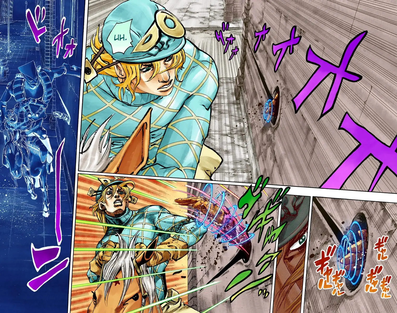 JoJo's Bizarre Adventure Steel Ball Run Colored Manga β Chapter 92 β Page 6