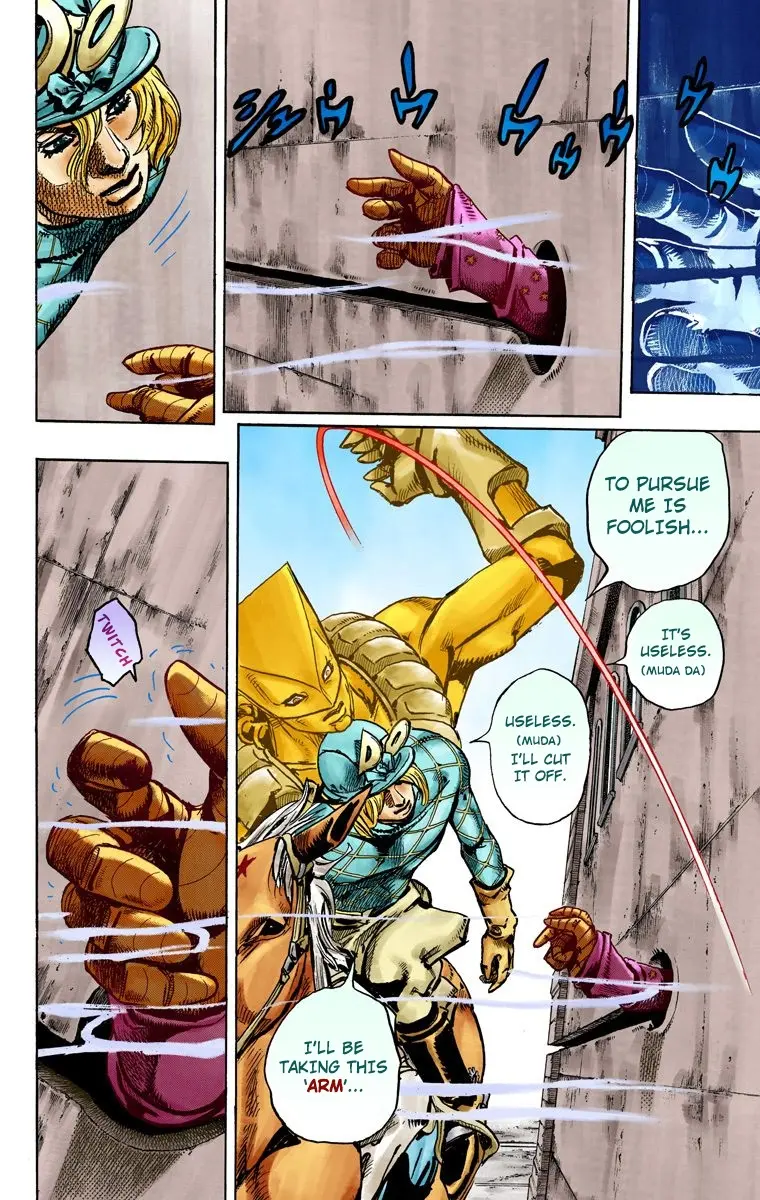 JoJo's Bizarre Adventure Steel Ball Run Colored Manga β Chapter 92 β Page 7
