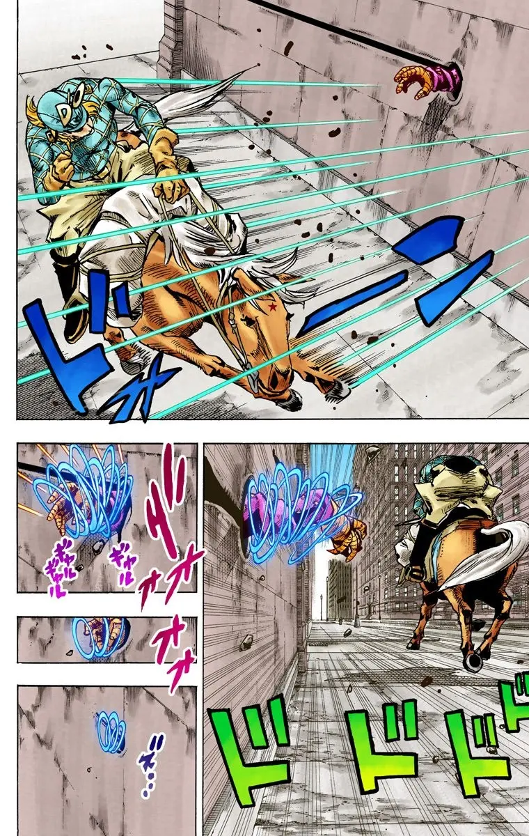 JoJo's Bizarre Adventure Steel Ball Run Colored Manga β Chapter 92 β Page 11