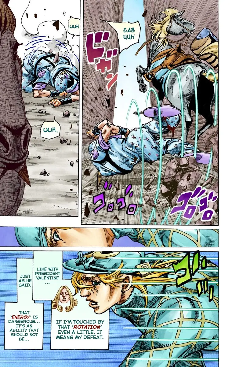 JoJo's Bizarre Adventure Steel Ball Run Colored Manga β Chapter 92 β Page 12