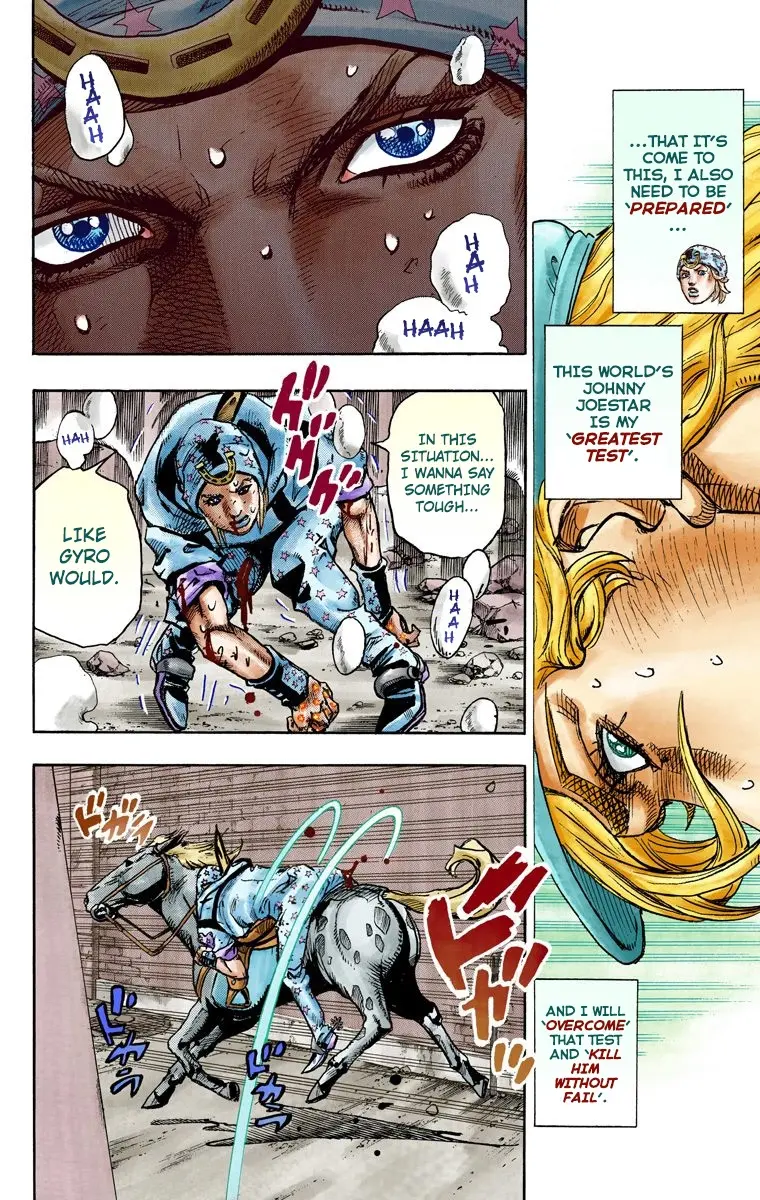 JoJo's Bizarre Adventure Steel Ball Run Colored Manga β Chapter 92 β Page 13