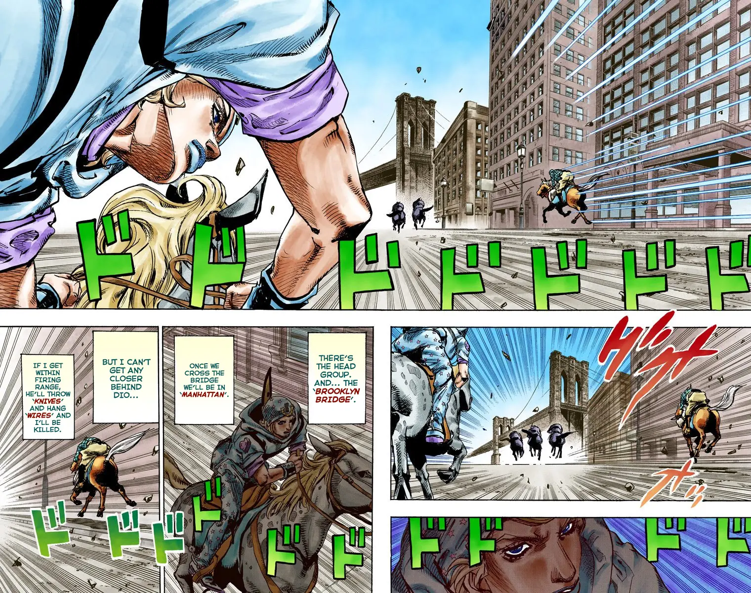 JoJo's Bizarre Adventure Steel Ball Run Colored Manga β Chapter 92 β Page 16