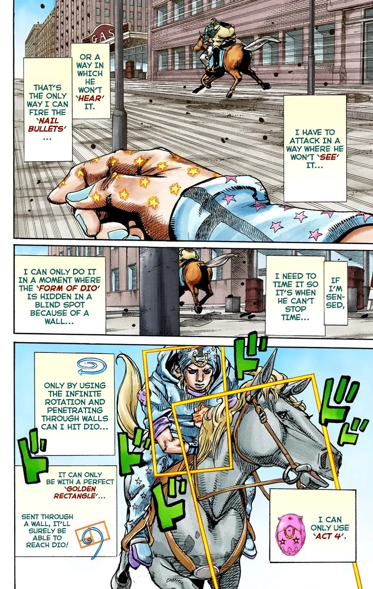 JoJo's Bizarre Adventure Steel Ball Run Colored Manga β Chapter 92 β Page 17