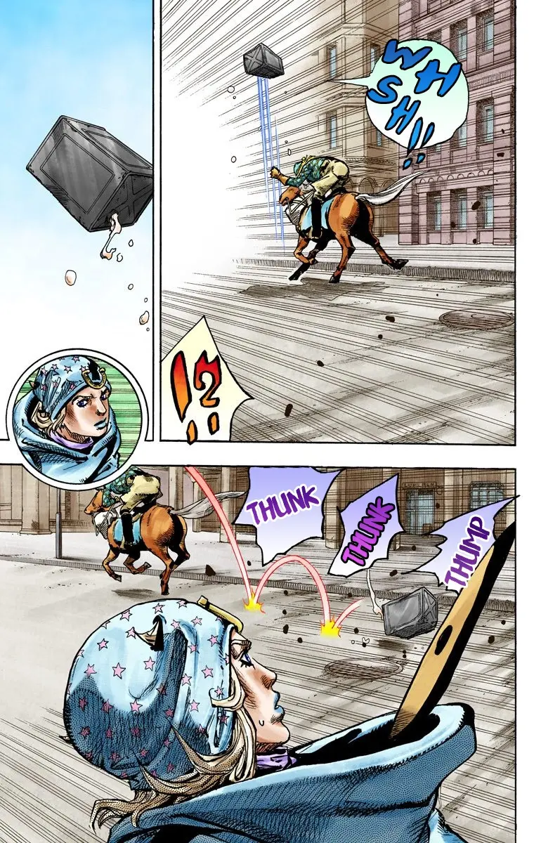 JoJo's Bizarre Adventure Steel Ball Run Colored Manga β Chapter 92 β Page 18