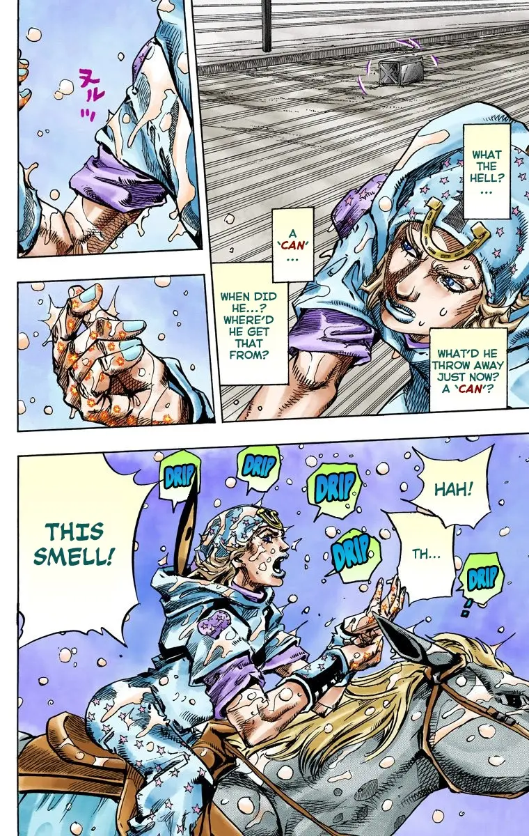 JoJo's Bizarre Adventure Steel Ball Run Colored Manga β Chapter 92 β Page 19