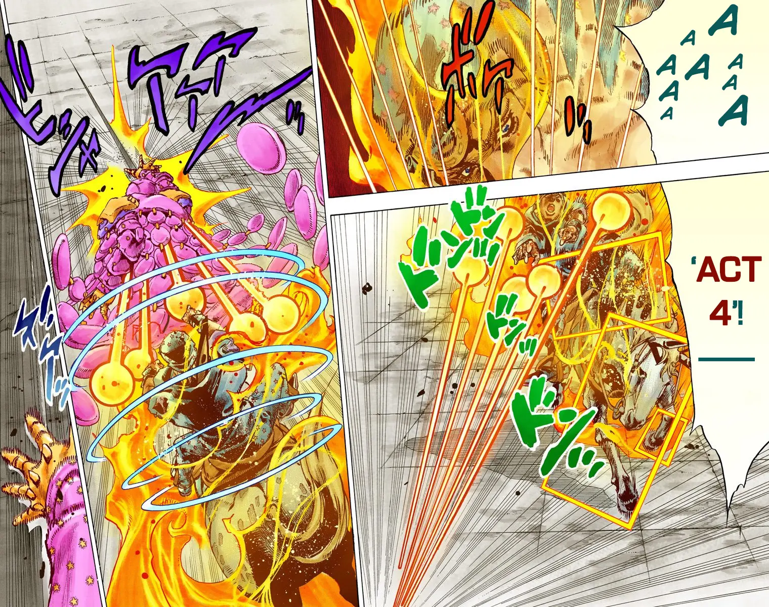 JoJo's Bizarre Adventure Steel Ball Run Colored Manga β Chapter 92 β Page 25