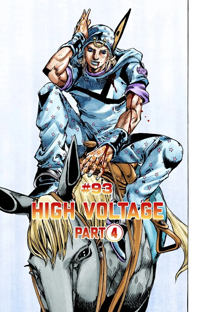 JoJo's Bizarre Adventure Steel Ball Run Colored Manga β Chapter 93 β Page 2