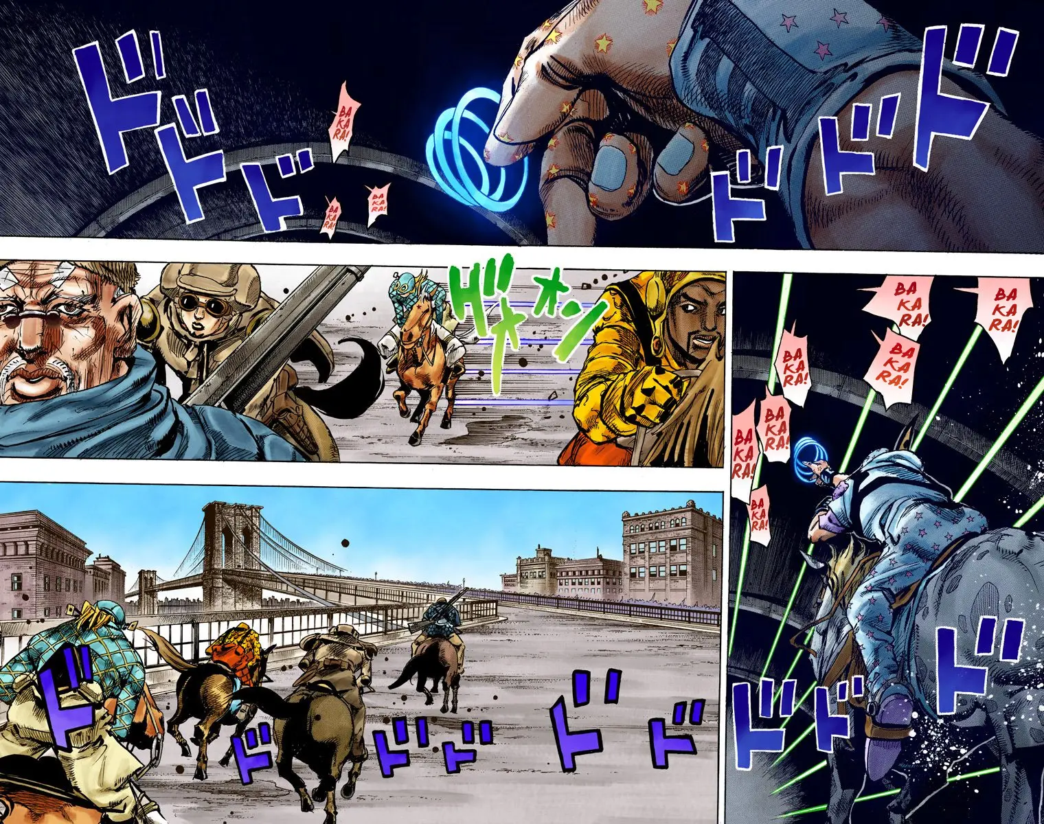 JoJo's Bizarre Adventure Steel Ball Run Colored Manga β Chapter 93 β Page 6