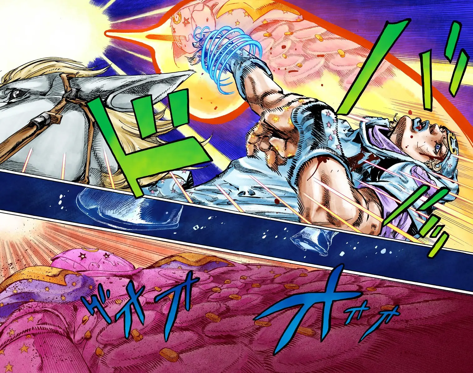 JoJo's Bizarre Adventure Steel Ball Run Colored Manga β Chapter 93 β Page 10