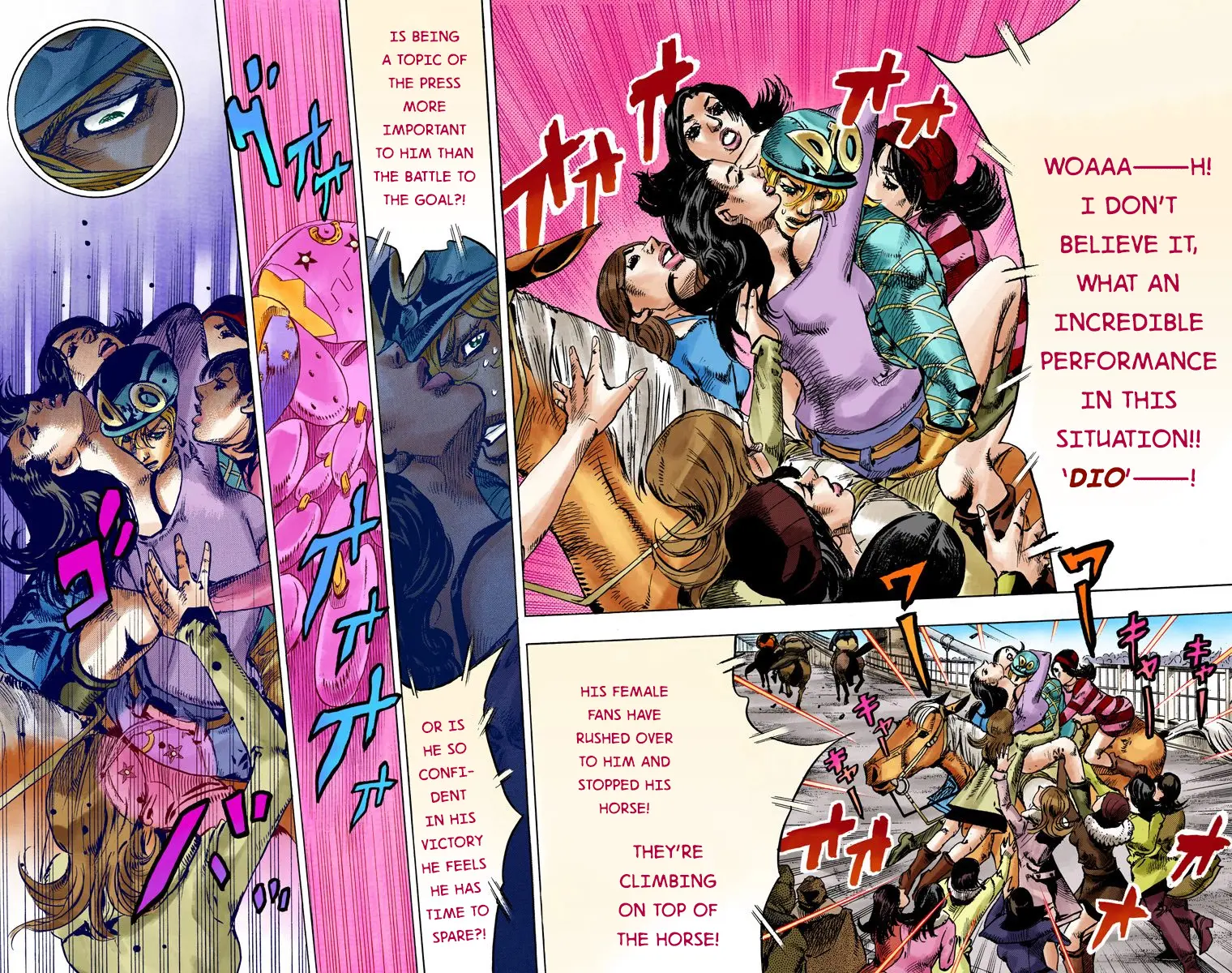 JoJo's Bizarre Adventure Steel Ball Run Colored Manga β Chapter 93 β Page 11