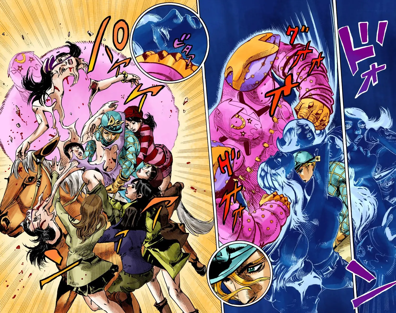 JoJo's Bizarre Adventure Steel Ball Run Colored Manga β Chapter 93 β Page 12