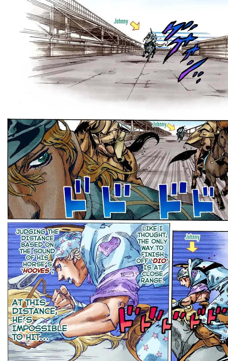 JoJo's Bizarre Adventure Steel Ball Run Colored Manga β Chapter 93 β Page 16