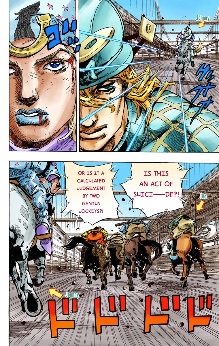 JoJo's Bizarre Adventure Steel Ball Run Colored Manga β Chapter 93 β Page 19