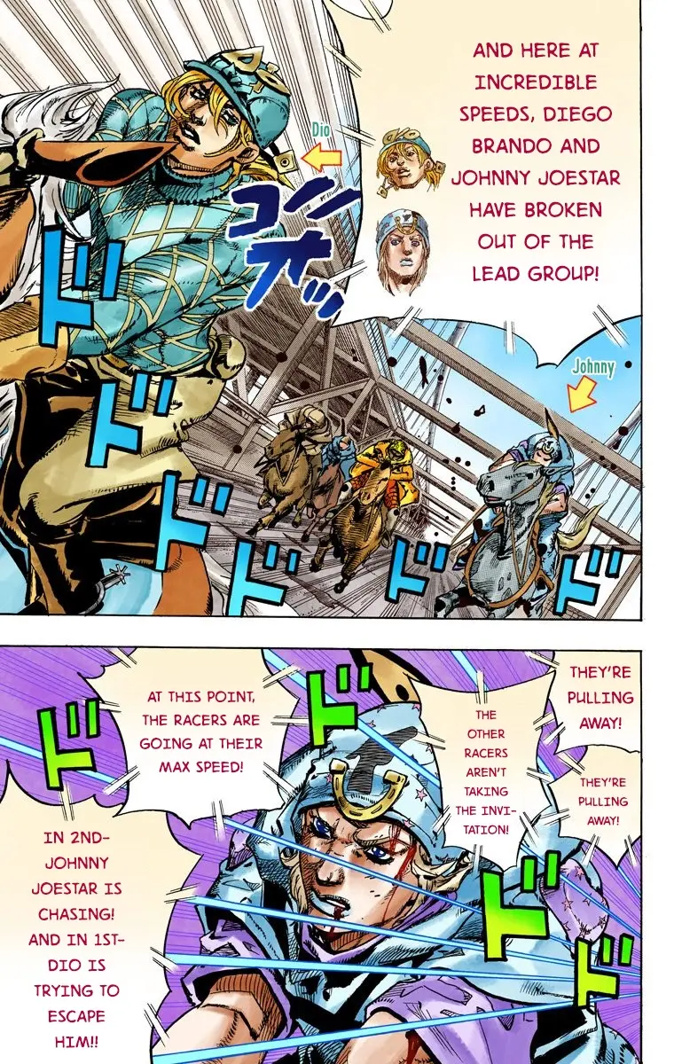 JoJo's Bizarre Adventure Steel Ball Run Colored Manga β Chapter 93 β Page 20